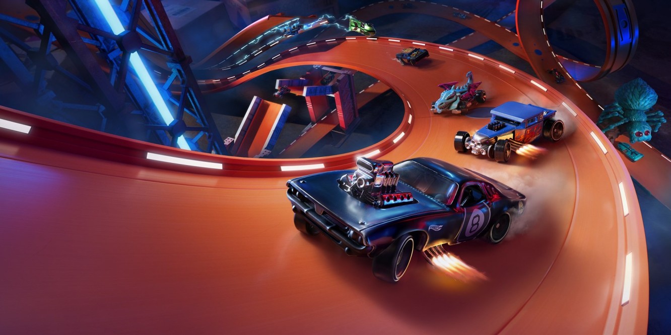 The poster of the new video game Hot Wheels Unleashed.