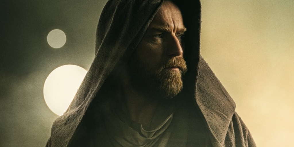Ewan McGregor as Obi-Wan Kenobi.