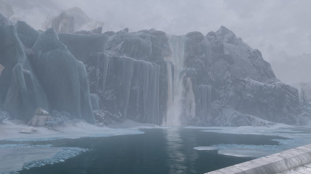 Skyrim: the ice valley.